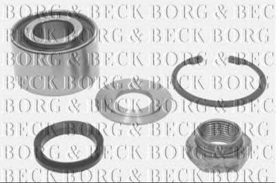 BORG & BECK bwk329 -  Комплект подшипника ступицы колеса